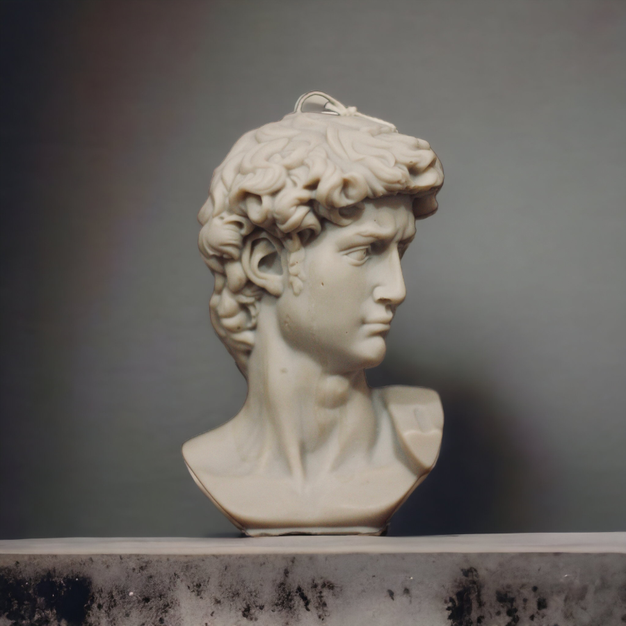 David/Michelangelo's David Candle