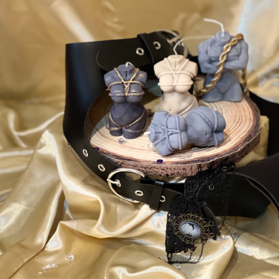 handmade candle lights