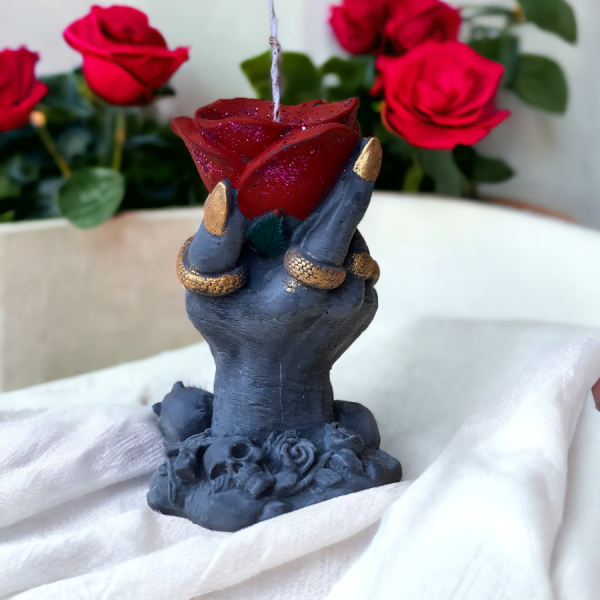 candle rose_hand flower_pumpkin_halloween_autum cqandle :lady:head candle:large :pillar:candles:swirl:wedding:sets:decoration:yankee:anniversary:homedecor:aromatherapycandles1 Rose Hand Candle Ghost Claw Magic Hand