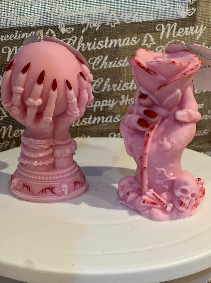 candle rose_hand flower_pumpkin_halloween_autum cqandle :lady:head candle:large :pillar:candles:swirl:wedding:sets:decoration:yankee:anniversary:homedecor:aromatherapycandles8 Rose Hand Candle Ghost Claw Magic Hand