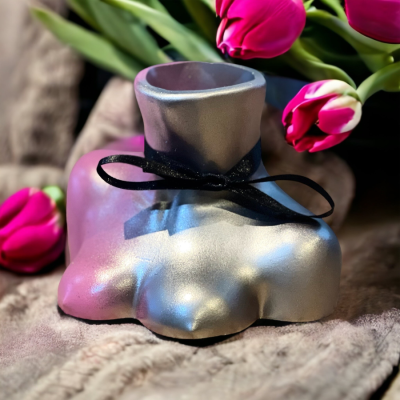 flowers bullet vase: gist ideas for her womens flowers birthday love valentines day anniversary makeup brushes female vase for dried flowers pot flowers5 Woman Chest Vase