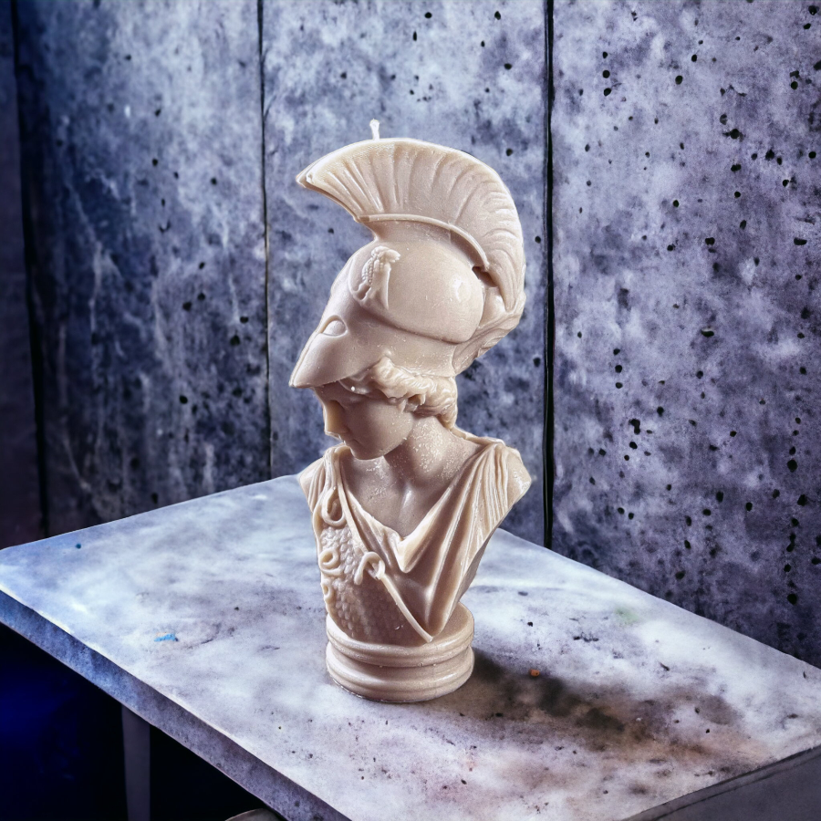 Athena – Sculptural Goddess Candle