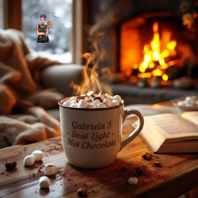 Hot Chocolate Soy Wax Freshener – London Candle by Gabriela hot chocolate London candle wardrobe freshener handmade from soy wax by Gabriela