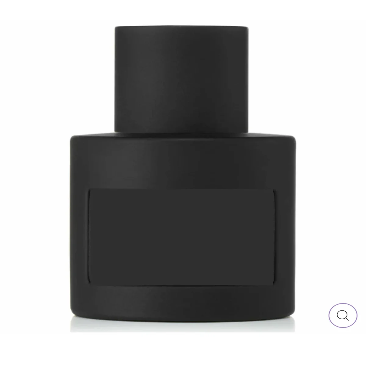 Leather luxury car diffuser with wooden cap hanging in a vehicle