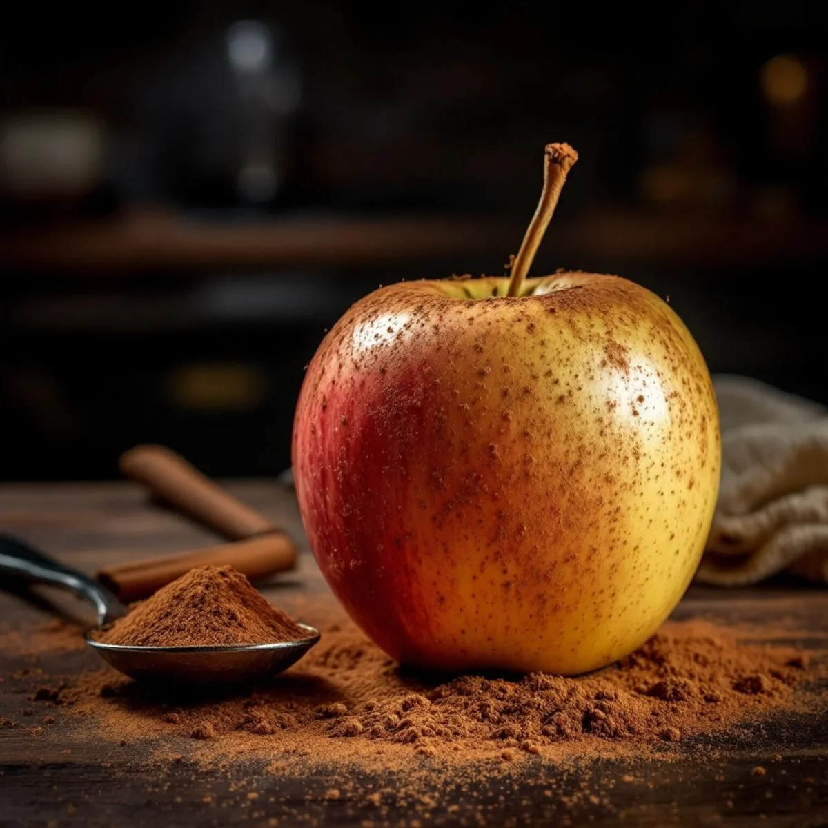 Apple and Cinnamon Wax Melt – Spiced Fruit Soy Wax by Gabriela apple and cinnamon wax melt by Gabriela with vanilla, clove and nutmeg – handmade soy wax