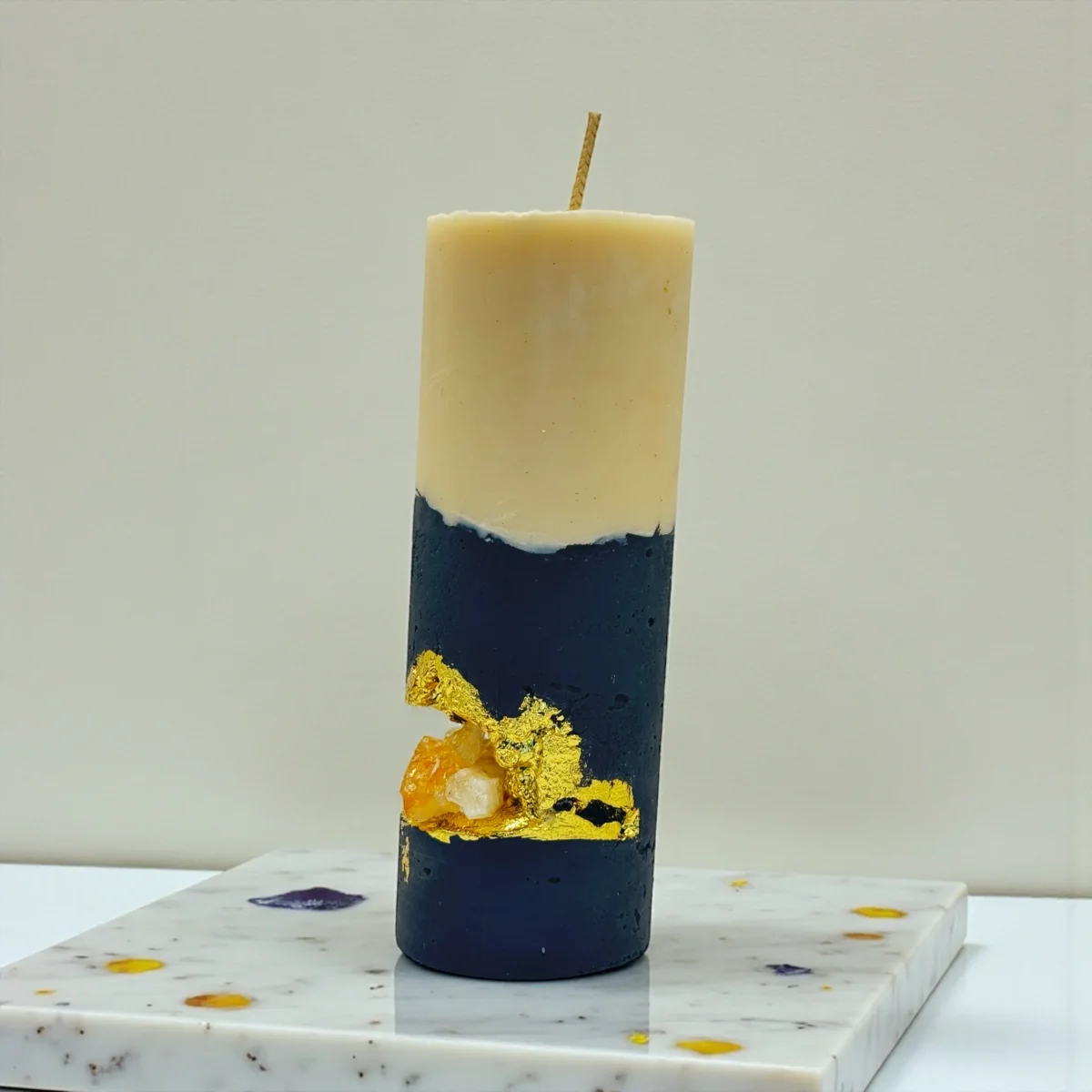 Euphoria Citrine Crystal Candle Euphoria citrine crystal candle handmade soy wax luxury candle