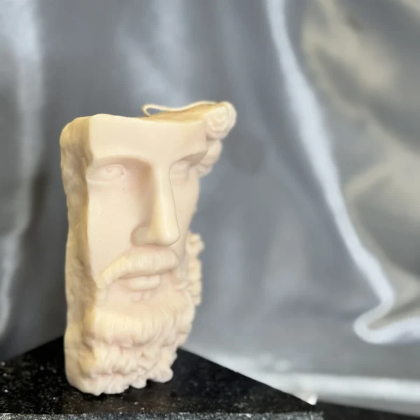 Cronos – Greek God Candle greek god candle UK handmade soy wax Cronos sculptural candle